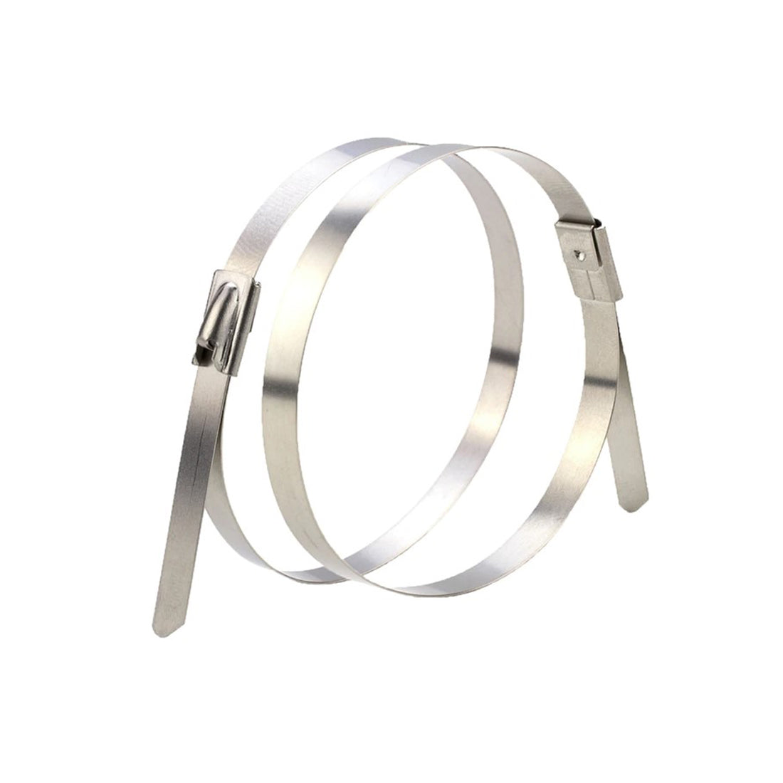 Metal Cable Ties Zip Ties 316 Stainless Steel Uncoated 360mm x 4.6mm - Pack of 100pcs