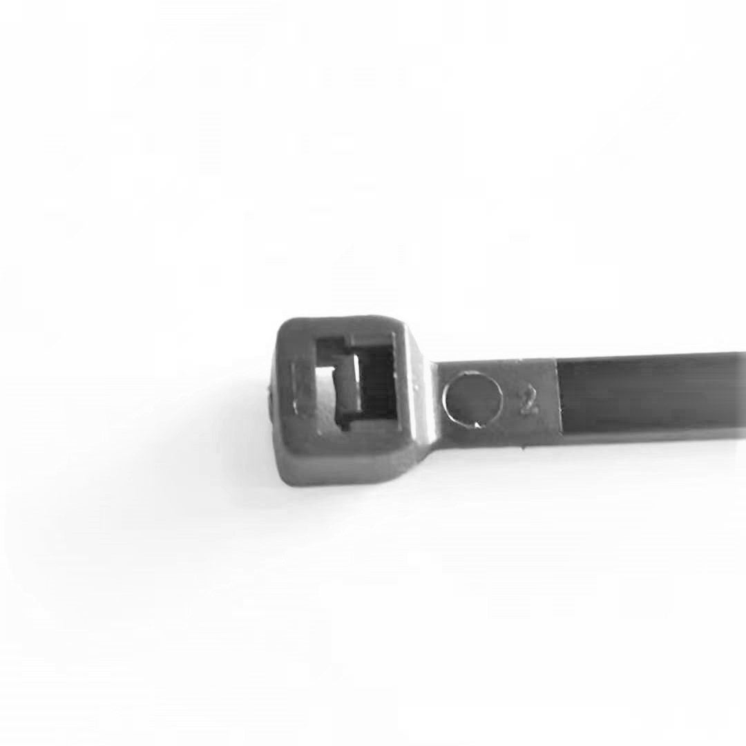 Nylon Plastic Cable Tie 4.8 mm x 300 mm Black UV - Bag of 100 Pcs